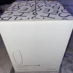 BOMSHBEE champagne Flutes